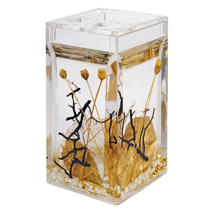 Стакан для зубных щеток с разделителем Alven