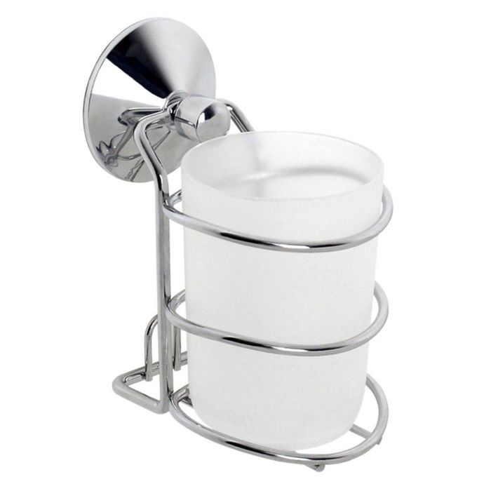 Стакан настенный для зубных щеток с вакуумной системой крепления Real