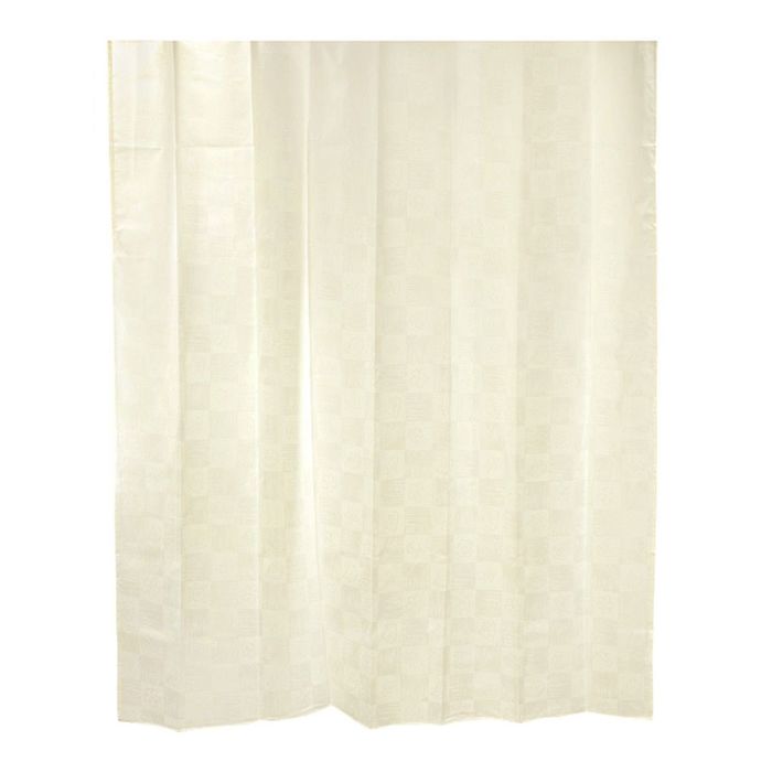 Штора для ванной комнаты тканевая 180x180 см Dagha beige