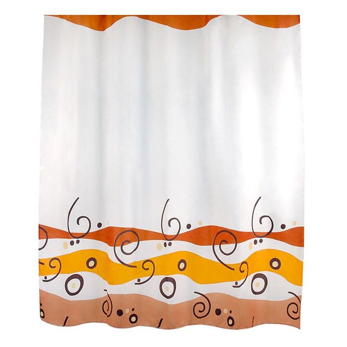 Штора для ванной комнаты тканевая 180х180 см Mormosa