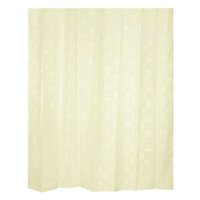 Штора для ванной комнаты тканевая 240x200 см Dagha beige