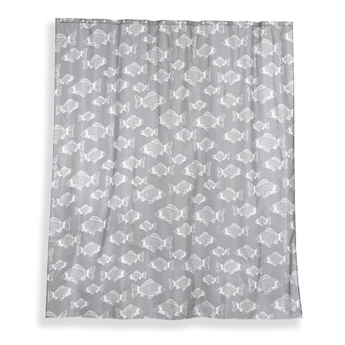 Штора для ванной комнаты тканевая 180х200 см Lotte