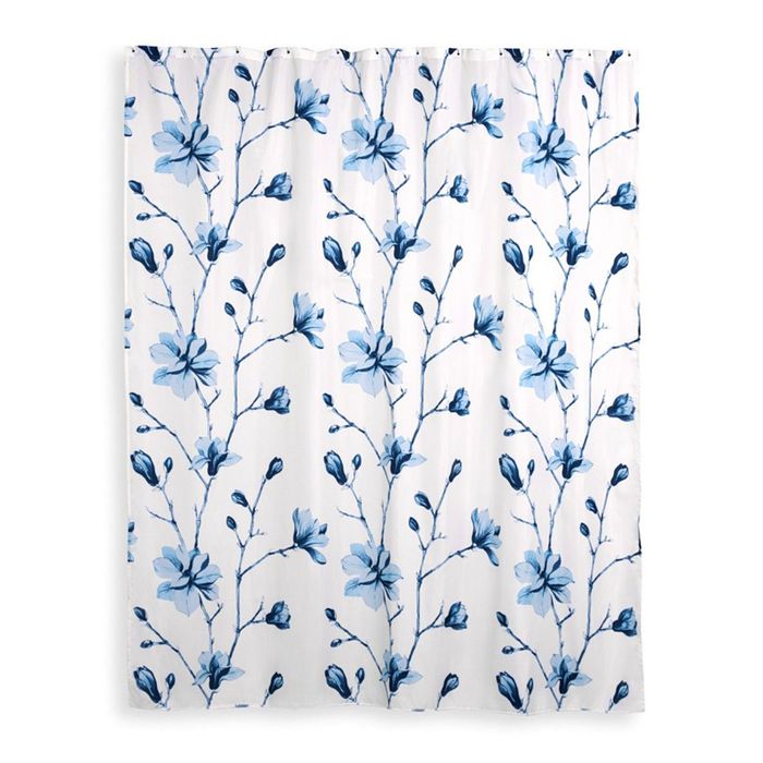 Штора для ванной комнаты тканевая 180х200 см Liseron