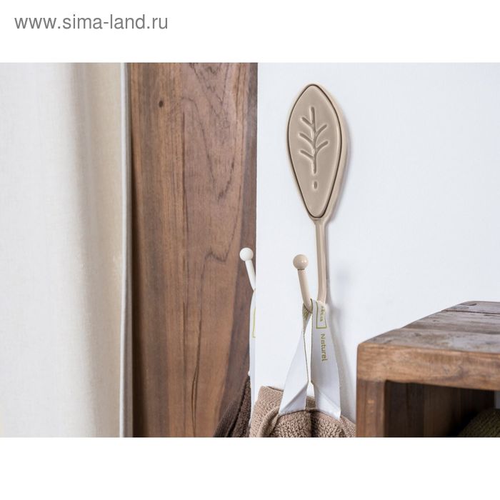фото Крючок одинарный naturel moroshka
