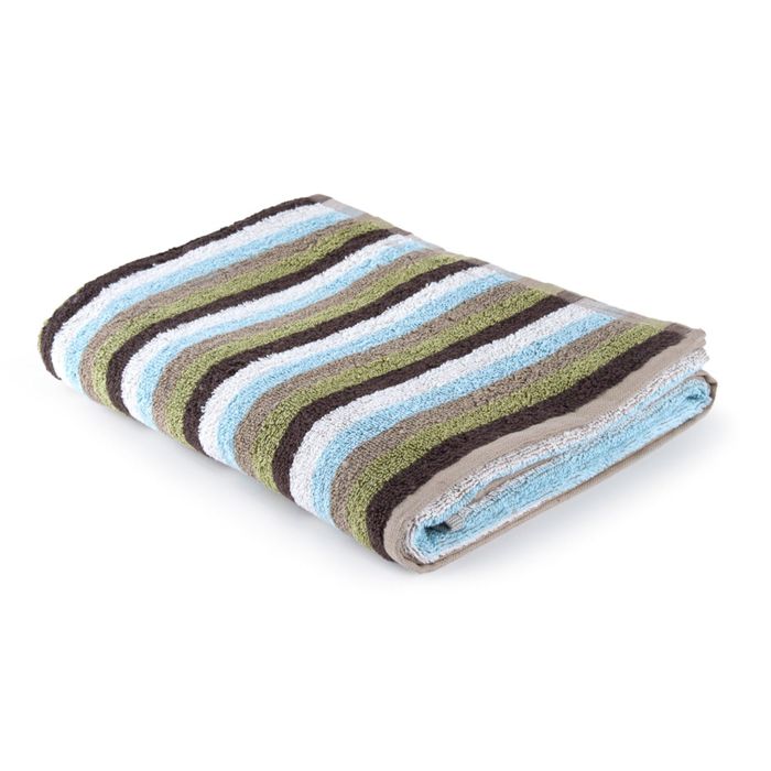 Полотенце для ванной 70х140 см Naturel green