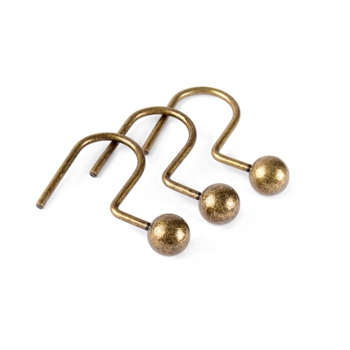 Кольца для занавесок 12 шт Naturel