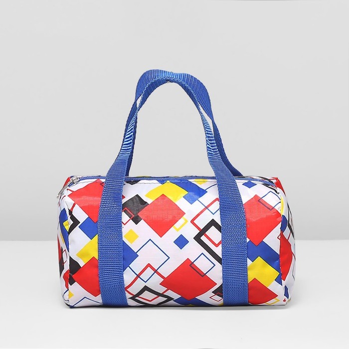 Сумка детская на молнии, 1 отдел, цвет синий/красный