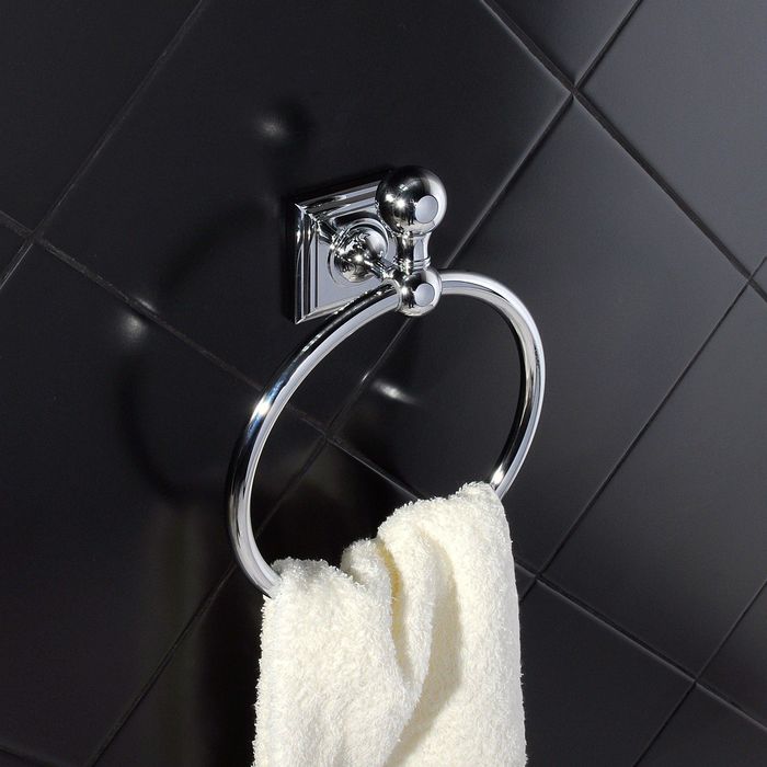Держатель для полотенца кольцо Roytend chrome