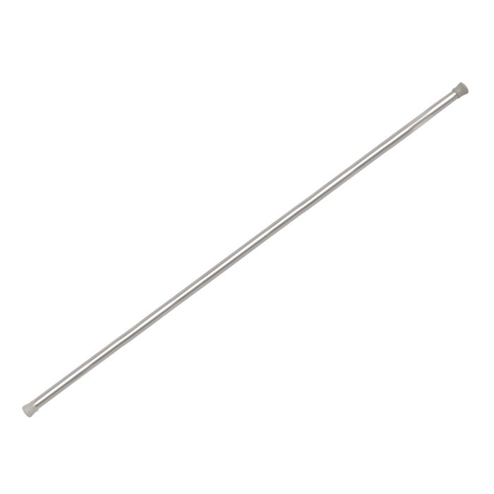 Карниз для шторы в ванную 140-260 см, d=22/25 мм, цвет хром