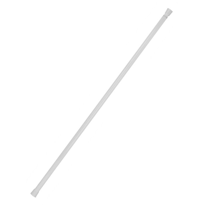 Карниз для шторы в ванную 110-195 см, d=19/22 мм