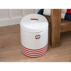 

Ведро для мусора Maritime red, 2,8 л