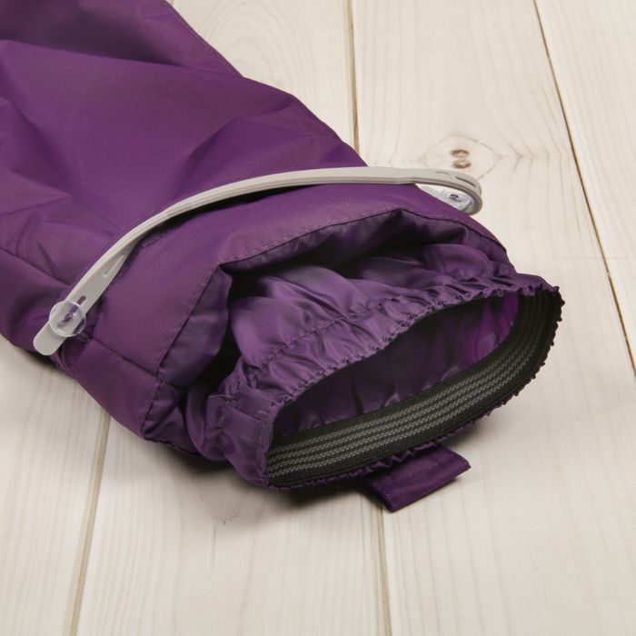 Комплект для девочки (куртка, полукомбинезон), рост 140 см, цвет фиолетовый S17344