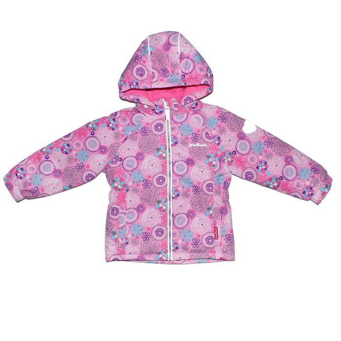 Комплект для девочки (куртка, полукомбинезон), рост 128 см, цвет розовый S17343