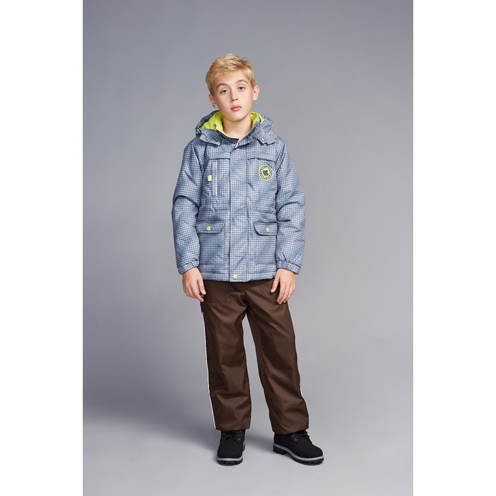 Куртка для мальчика, рост 110 см, цвет серый S17451