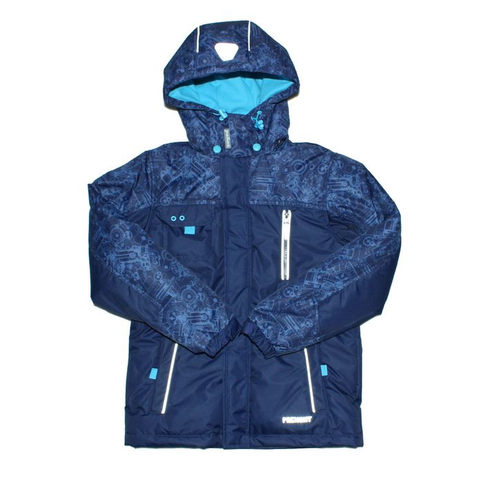 Куртка для мальчика, рост 104 см, цвет тёмно-синий S17452