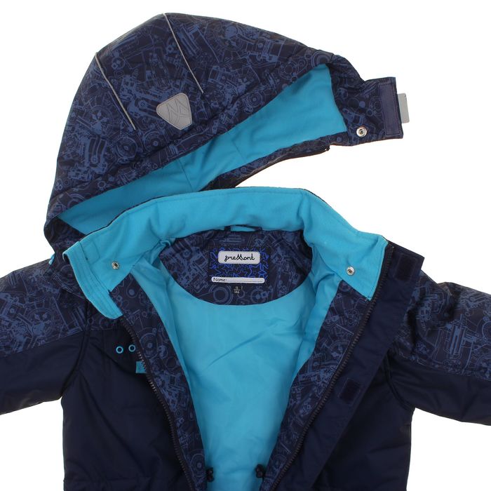 Куртка для мальчика, рост 104 см, цвет тёмно-синий S17452