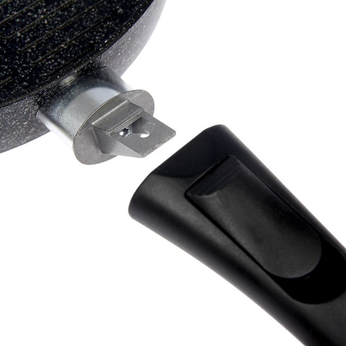 Сковорода-гриль 24 см "Природные минералы. Байкал", со съемной ручкой