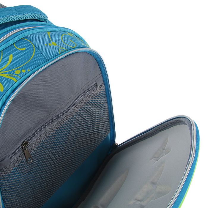 Рюкзак каркасный Luris 38*28*18 Джерри 4 + мешок для обуви для девочки «Бабочка»