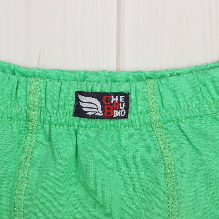 Трусы-боксеры для мальчика, рост 146 см, цвет зелёный