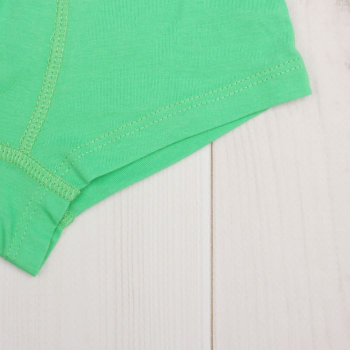 Трусы-боксеры для мальчика, рост 146 см, цвет зелёный