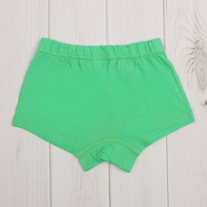 Трусы-боксеры для мальчика, рост 146 см, цвет зелёный