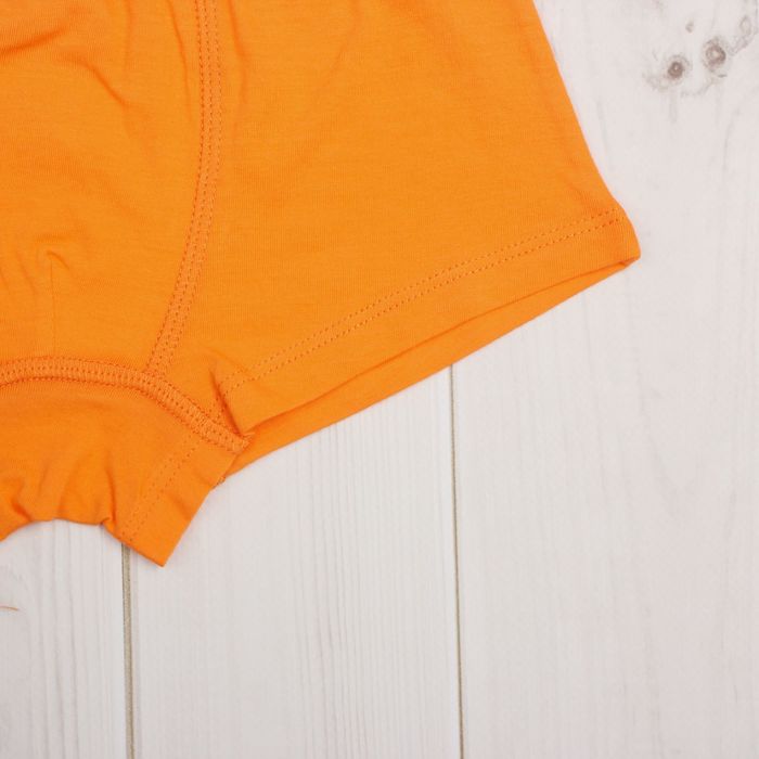 Трусы-боксеры для мальчика, рост 92 см, цвет оранжевый