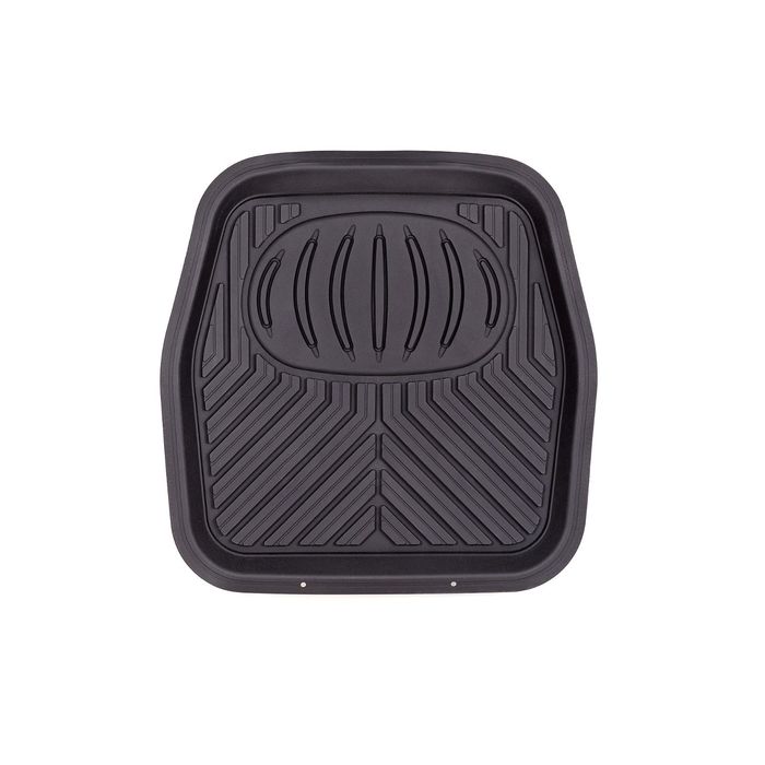 Коврики автомобильные AUTOPROFI RUS-105 BK, универсальные, ванночки, 4 предмета (2 коврика переднего ряда 70х50см, 2 коврика заднего ряда 48х50см)