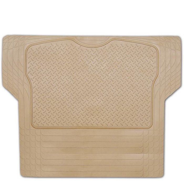Коврик в багажник AUTOPROFI MAT-300L BE, универсальный, ПВХ, 144х110см, цвет бежевый