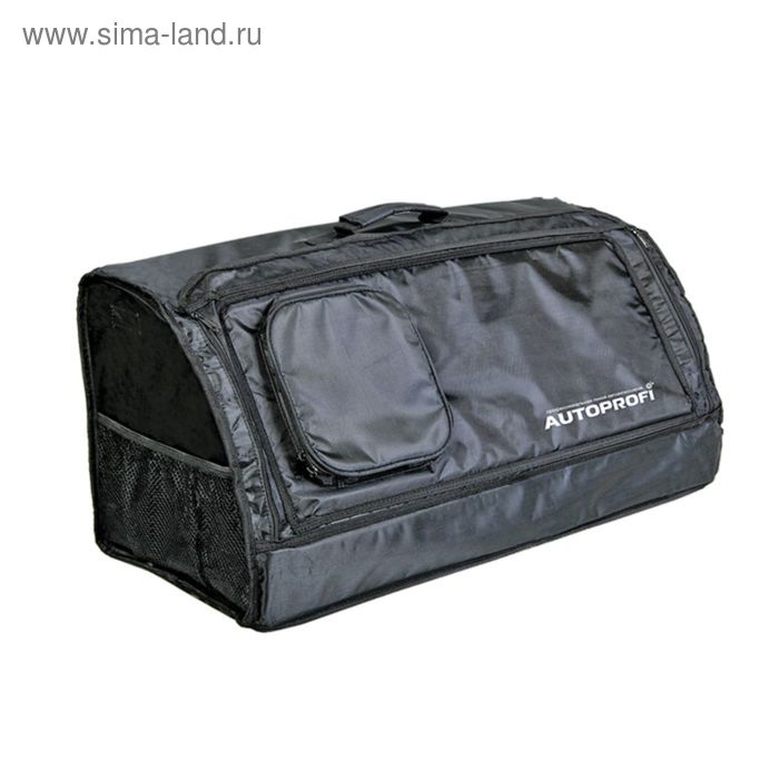 фото Органайзер в багажник autoprofi travel org-30 bk, брезентовый, 70х32х30см, цвет чёрный