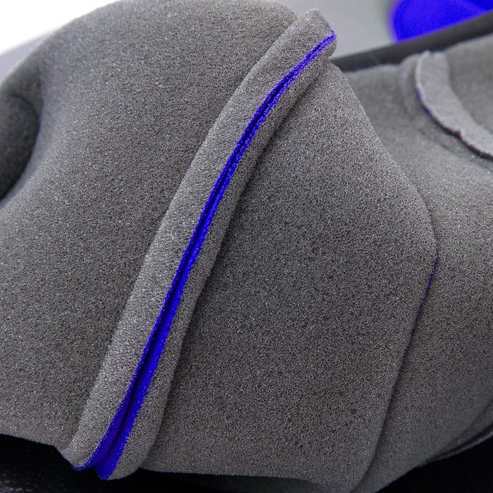 Детское кресло-бустер Sparco F100K, группы 2/3 (15-36 кг/3-12 лет), полиэстер, поролон 3 см, цвет чёрный/синий, SPC/DK-500 BK/BL