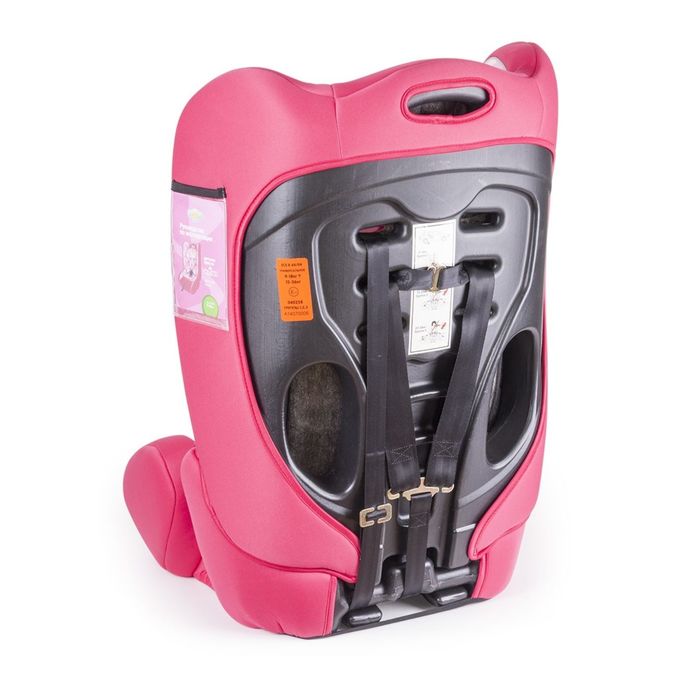 Детское кресло "Смешарики", группы1/2/3 (9-36 кг/9 мес-12 лет), полиэстер + хлопок, цвет розовый, SM/DK-300 Nyusha