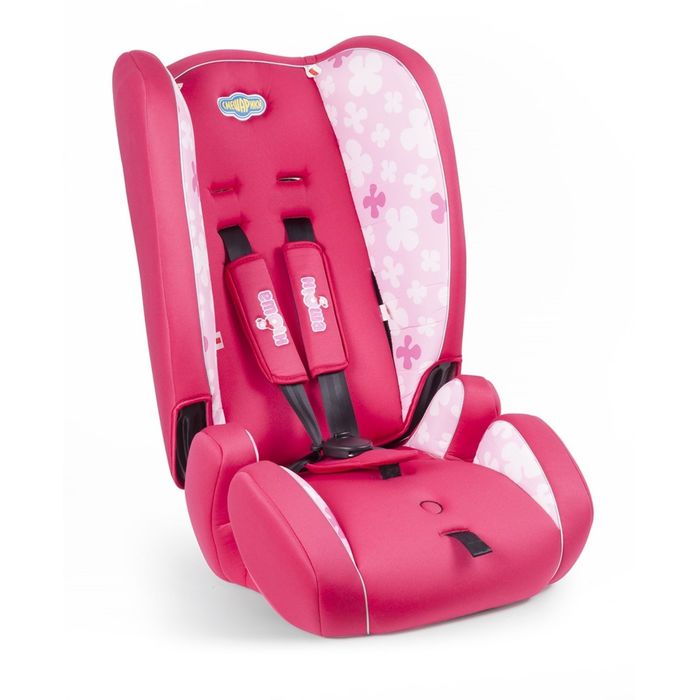 Детское кресло "Смешарики", группы1/2/3 (9-36 кг/9 мес-12 лет), полиэстер + хлопок, цвет розовый, SM/DK-300 Nyusha