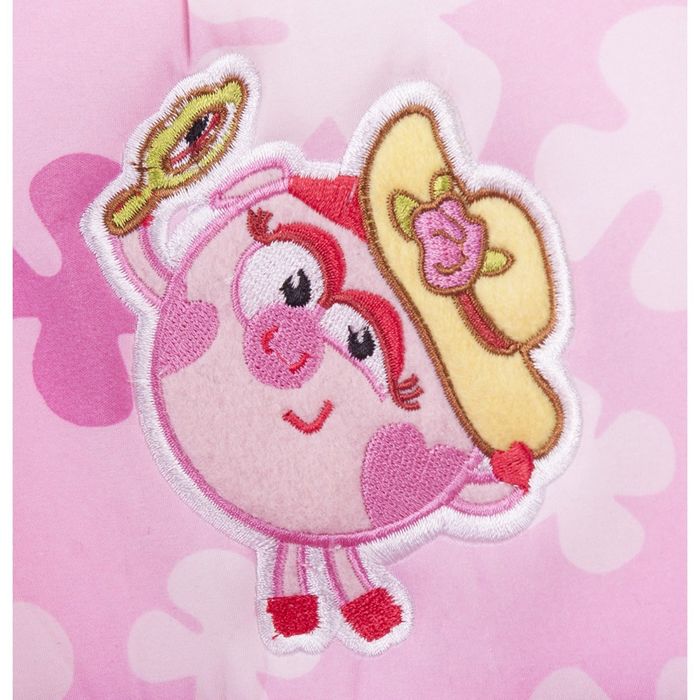 Детское кресло "Смешарики", группы1/2/3 (9-36 кг/9 мес-12 лет), полиэстер + хлопок, цвет розовый, SM/DK-300 Nyusha