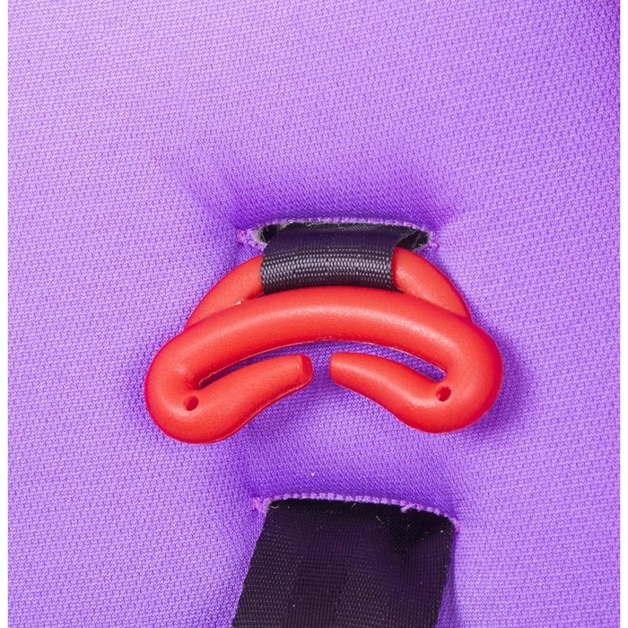 Детское кресло "Смешарики", группы1/2/3 (9-36 кг/9 мес-12 лет), полиэстер + хлопок, цвет фиолетовый, SM/DK-300 Ezhik