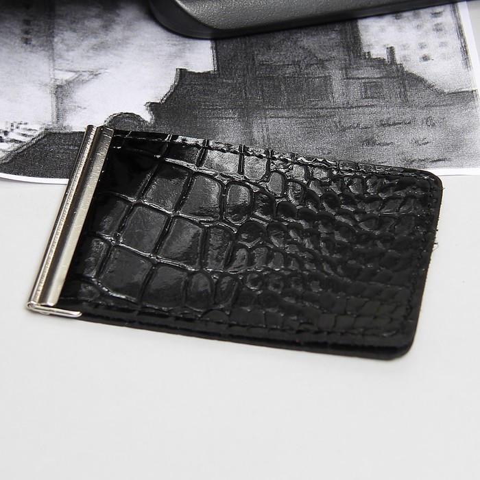 Зажим для купюр, цвет чёрный