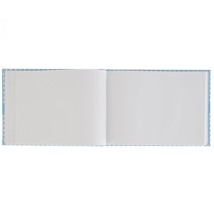 Медицинская карта "История развития ребенка" 96 листов для заполнения, голубая в белый горошек 225