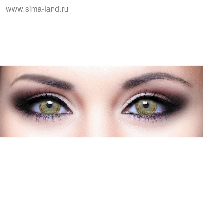 Цветные контактные линзы Adria 3Tone - Pure Hazel, -5.5/8,6, в наборе 2шт