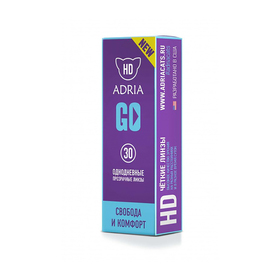 

Контактные линзы ADRIA GO, -3.5/8,6, в наборе 30шт