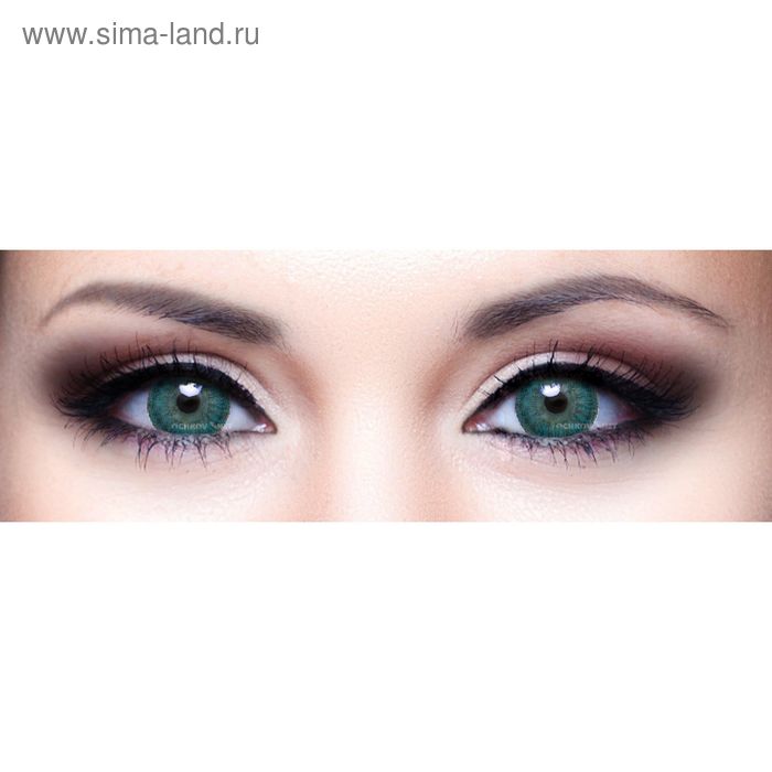 

Цветные контактные линзы Adria 2Tone - Turquoise, -7.0/8,6, в наборе 2шт