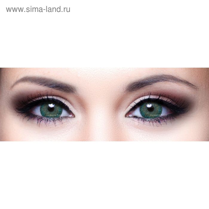 фото Цветные контактные линзы adria 3tone - turquoise, -5.0/8,6, в наборе 2шт interojo