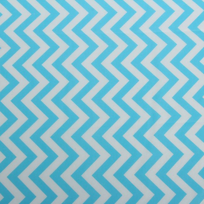 Бумага упаковочная тишью "Зигзаги", 50 см х 66 см