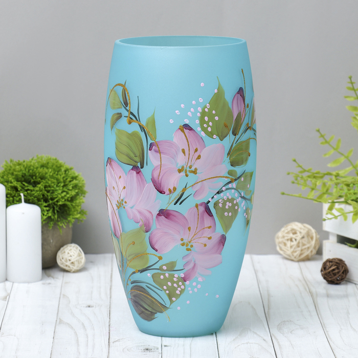 Ваза "Мелодия", цветная