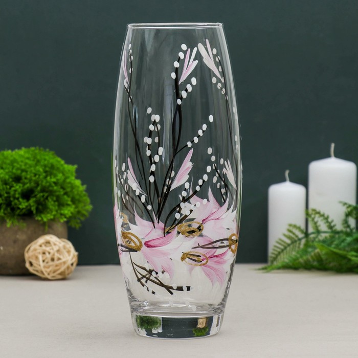 Ваза "Майя", прозрачная