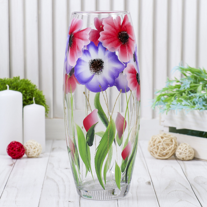 Ваза "Селена", прозрачная