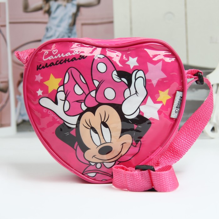 Сумочка детская "Самая классная", Минни Маус, 18 х 16 см