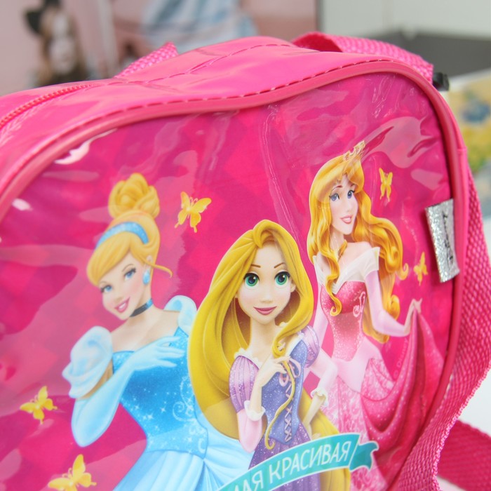 Сумочка детская "Самая красивая", Принцессы, 18 х 16 см