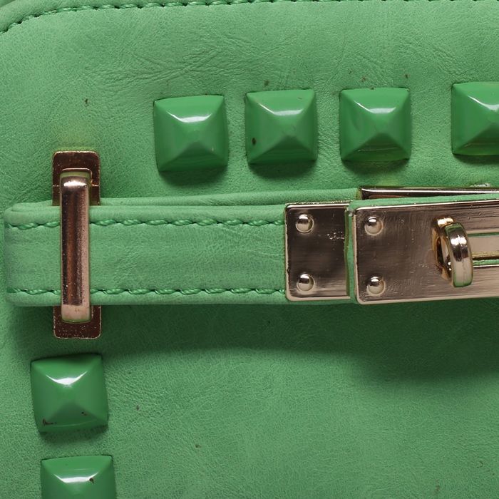 Сумка детская на молнии "Мишель", 1 отдел, длинный ремень, цвет зелёный