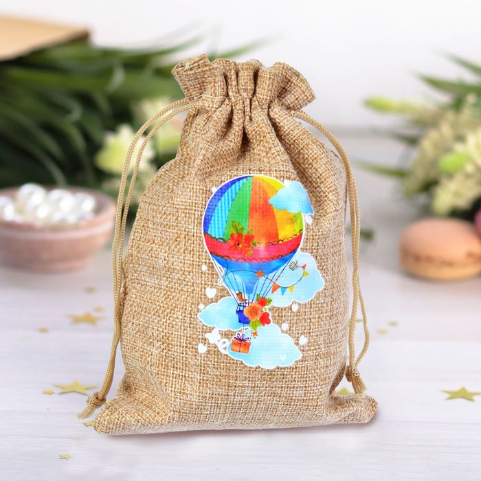 Мешочек подарочный "Путешествие мечты", 13 х 18 см