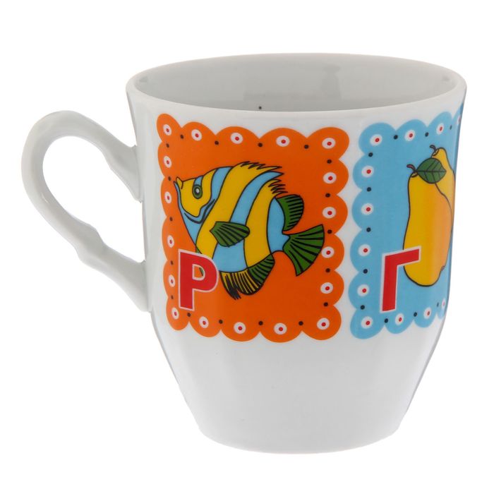 Кружка 250 мл "Школьная. Азбука"