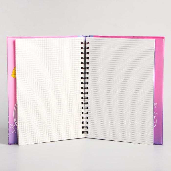 Ежедневник-смешбук "Жизнь принцессы", Принцессы, 25 листов